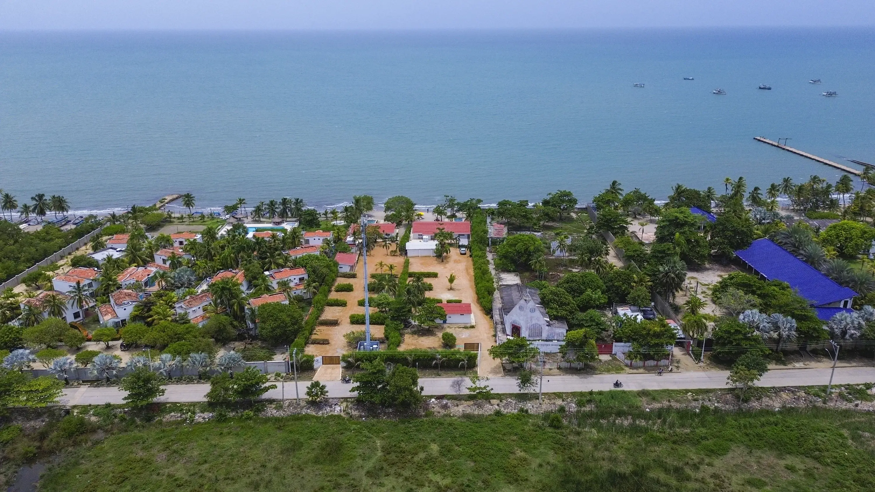 Interior de una de las casas de Host Vacation frente al mar Caribe